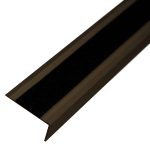 Ángulo Antideslizante 45x20 mm Aluminio Anodizado Bronce Tira 2 m