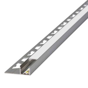 Guardacanto LED Quadra Simple Lumière Atrim 13 mm Aluminio Anodizado 2.5 m