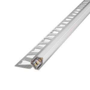 Guardacanto LED Quadra Dúo Lumière Atrim 10 mm Aluminio Anodizado 2.5 m