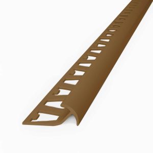 Guardacanto Plus Atrim 9 mm PVC Marrón 2.44 m