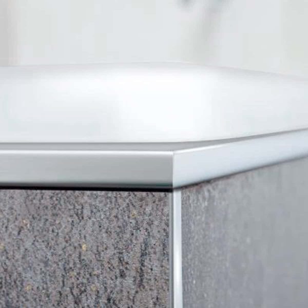 Guardacanto Ilustre Atrim 10 mm Acero Inoxidable Brillante