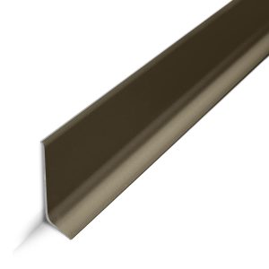 Zócalo Sanitario Recto 60mm Aluminio Anodizado Bronce 200 cm
