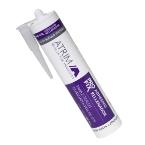Adhesivo Profix para Zócalo de EPS Atrim Cartucho 420 gr Blanco 20 cm
