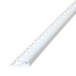 Guardacanto Bullnose Atrim 12 mm Aluminio Blanco 2.5 m