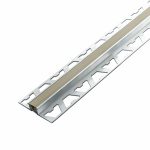 Junta de Dilatación Euro Atrim 10 mm Aluminio Beige 2.5 m
