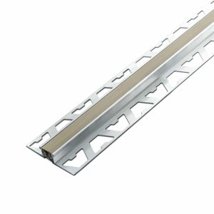 Junta de Dilatación Euro Atrim 10 mm Aluminio Beige 2.5 m