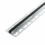 Junta de Dilatación Euro Atrim 10 mm Aluminio Negro 2.5 m