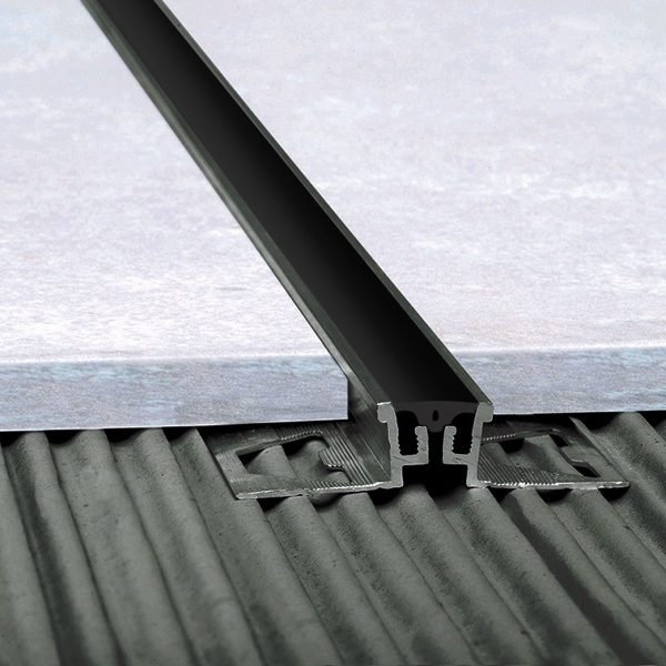 Junta de Dilatación Euro Atrim 10 mm Aluminio Negro