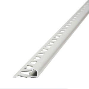 Guardacanto Bullnose Stone Collection Atrim 12 mm Aluminio Arena 2.5 m