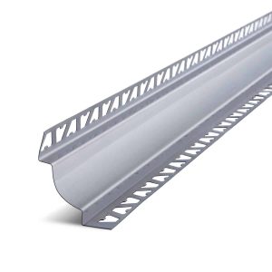 Zócalo Sanitario Plus Atrim 25x25 mm Acero Inoxidable Brillante 250 cm