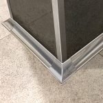 Zócalo Sanitario Plus Atrim 25x25 mm Acero Inoxidable Brillante