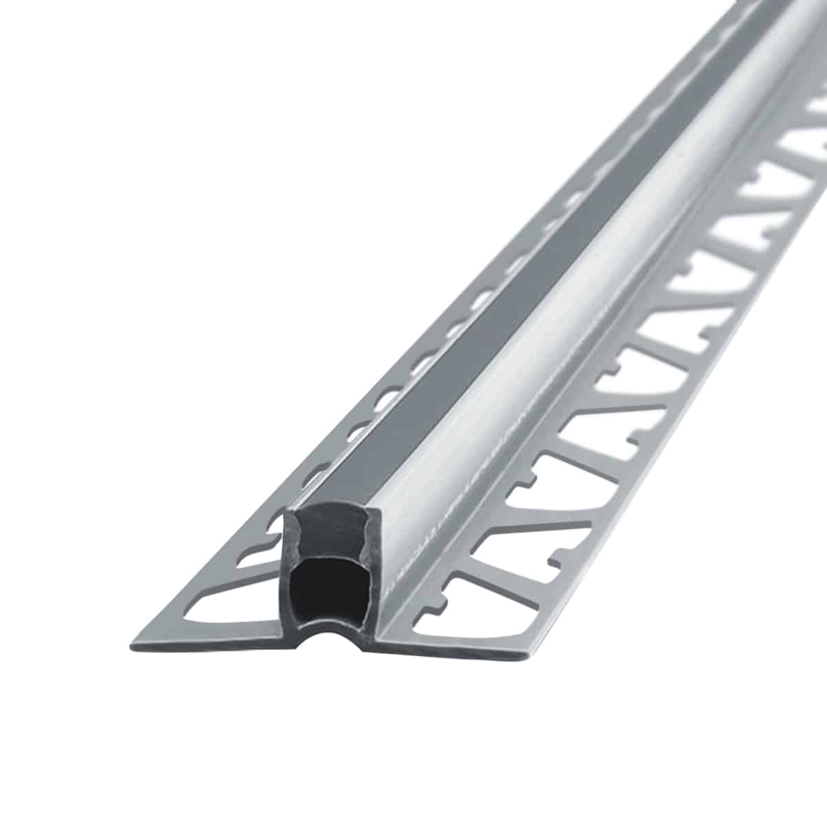 845-01 Junta de Dilatación Expand Atrim 9 mm PVC Gris Oscuro 2.5 m