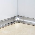 Esquinero Sanitario Interno Atrim 25x25 mm Acero Inoxidable Brillante