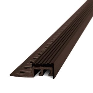 Protector de Escalón Border Atrim 10x18 mm PVC Marrón 2.5 m
