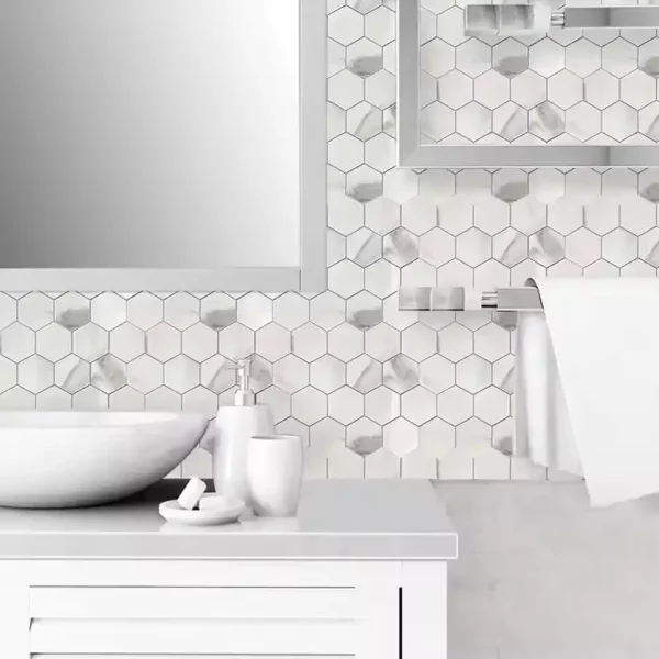 Venecita Autoadhesiva en Malla de Aluminio Placa Alulite Stone 0.15m²