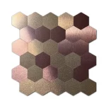 Venecita Autoadhesiva en Malla de Aluminio Placa Alulite Patche 0.15m² Aluminio, PVC y Polietileno Expandido Autoadhesivo