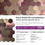 Venecita Autoadhesiva en Malla de Aluminio Placa Alulite Patche 0.15m²
