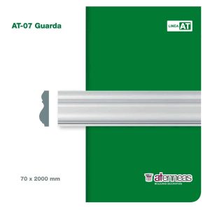 Moldura Atenneas AT-07 70 mm Poliestireno 2 m