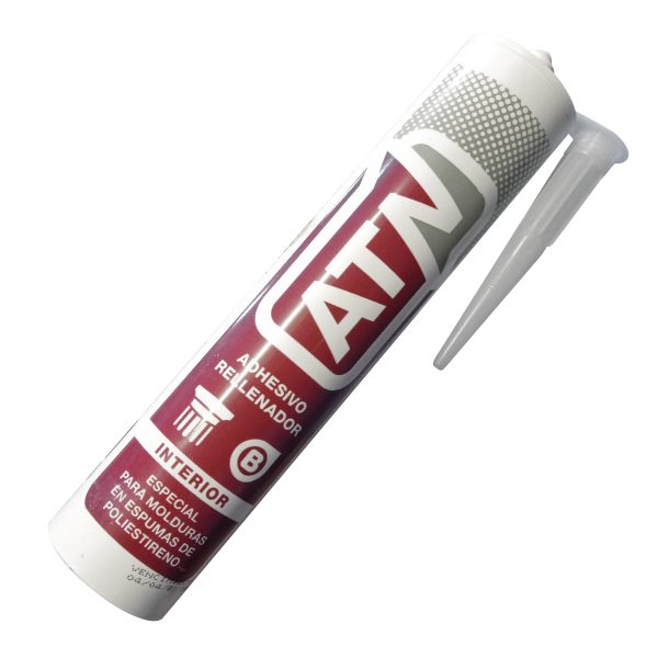 Adhesivo Rellenador Atenneas Cartucho 0.5 kg Blanco