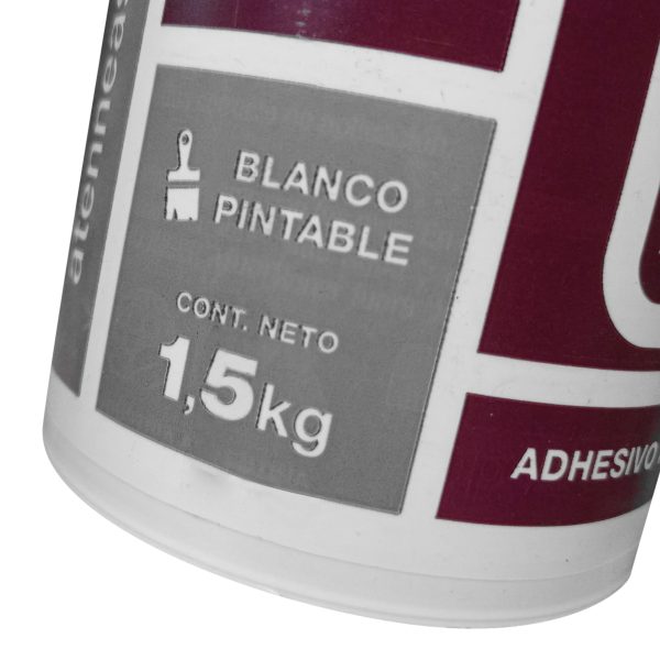 Adhesivo Rellenador Atenneas Pote 1.5 kg Blanco