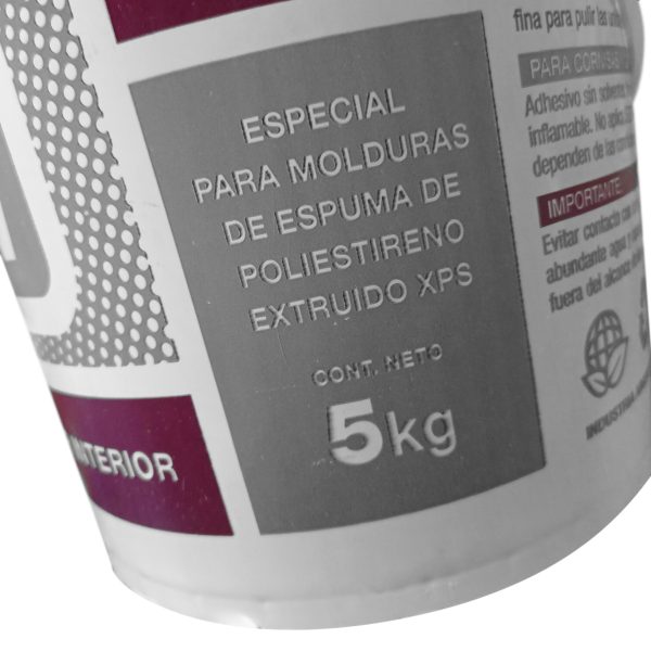 Adhesivo Rellenador Atenneas Balde 5 kg Blanco