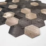 Venecita Autoadhesiva en Malla de Aluminio Placa Alulite Stone 0.15m²