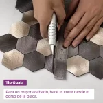 Venecita Autoadhesiva en Malla de Aluminio Placa Alulite Patche 0.15m²