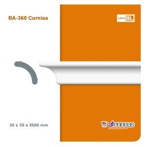 Moldura Atenneas Bliss BA360 35×35 mm Poliestireno 2 m