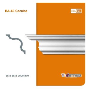 Moldura Atenneas Bliss BA-60 55x55 mm Poliestireno