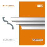 Moldura Atenneas Bliss BF-80 73x65 mm Poliestireno 2 m