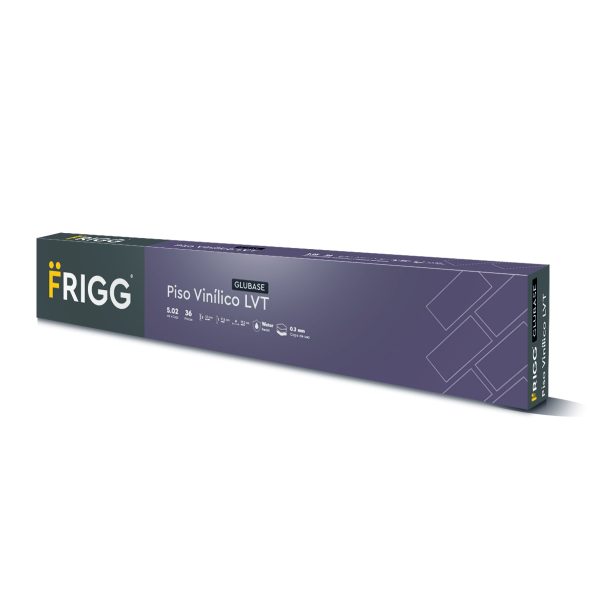Piso Vinílico Pegable Glubase Listón Vintre 2 mm LVT Tránsito Comercial Frigg 5.02m²