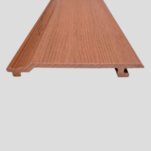 Revestimiento Wall Panel Siding WPC Marrón Mate Tira 2.9m 2.9 m