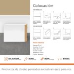 Zócalo de Pino Kflooring Recto Prepintado 94 mm Blanco