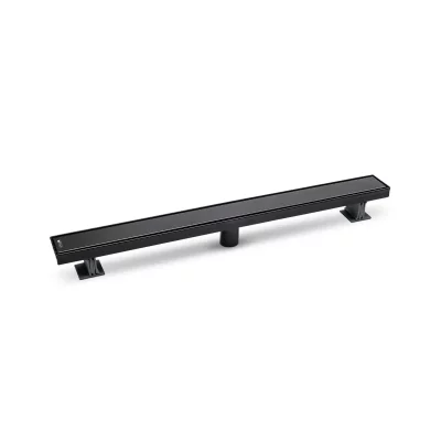 Desagüe Lineal Atrim Aqua Negro 60 cm Acero Inoxidable Mate