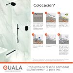 Desagüe Lineal Atrim Aqua Negro 90 cm Acero Inoxidable Mate