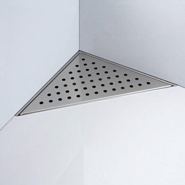 Desagüe Triangular Atrim Aqua Inca 25 cm Acero Inoxidable