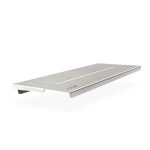 Estante Rectangular Lineal Atrim Aplicable Esmerilado 30 cm