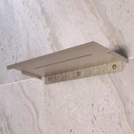 Estante Rectangular Lineal Atrim Aplicable Esmerilado 30 cm