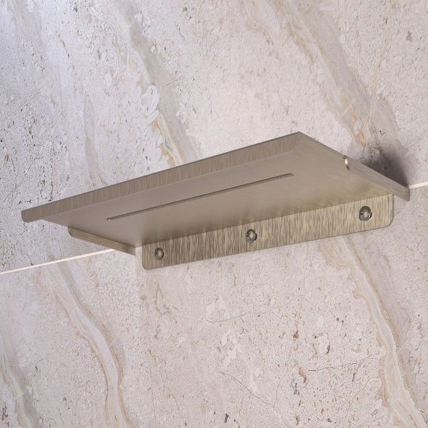 Estante Rectangular Lineal Atrim Aplicable Esmerilado 30 cm
