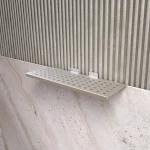 Estante Rectangular Cuadrado Atrim Embutible Esmerilado 30 cm