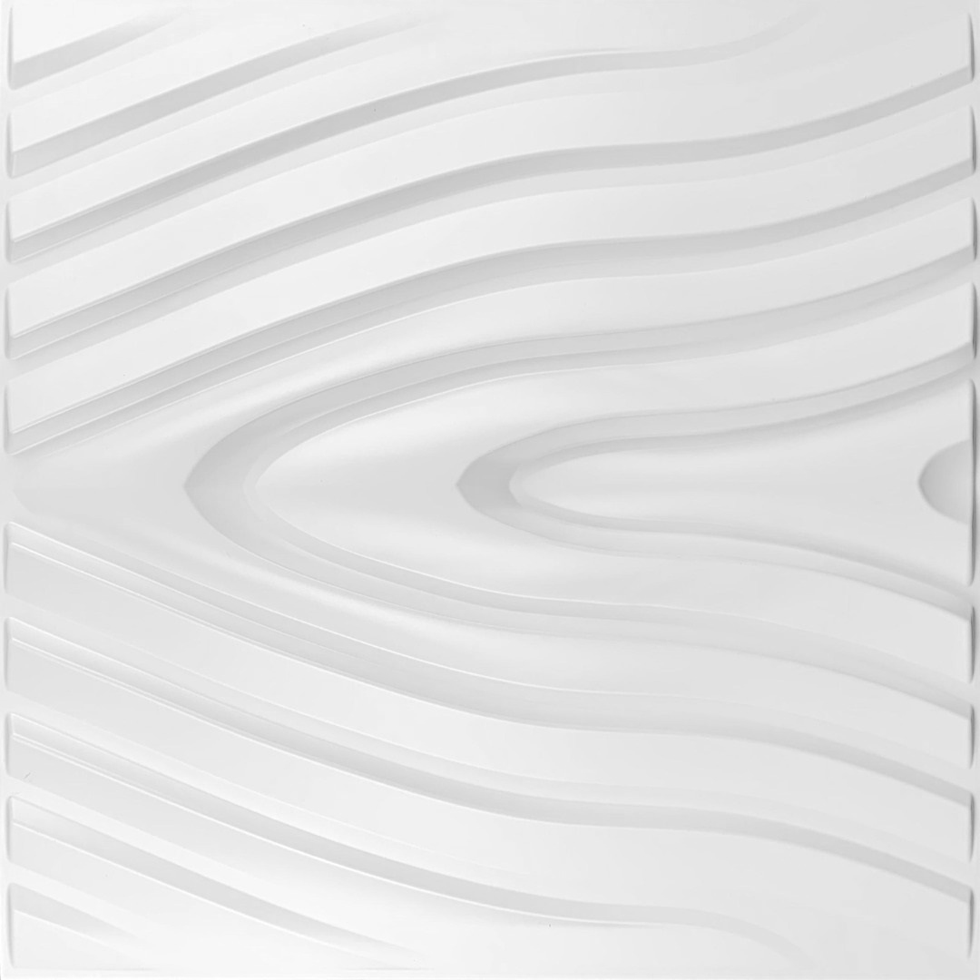F-052-01.jpg Placas 3D PVC Frigg 50x50 cm PVC Blanco