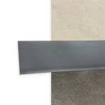 Zócalo Sanitario Plano Gris CleanBase Frigg 10 cm 5m PVC 5 m