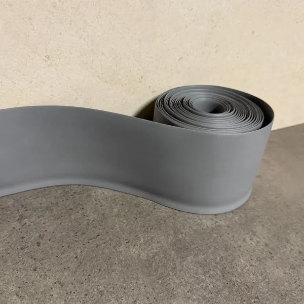Zócalo Sanitario Plano Gris CleanBase Frigg 10 cm 5m