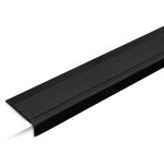 Protector Nariz Escalón Frigg Secure 5 cm Perfil de PVC Negro 1.2 m