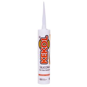 Silicona Multiuso Blanca Acética Kekol 280 gr