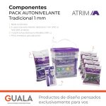 Kit de Nivelación Nivelatop Atrim Pinza, Cuña y Clip 1mm