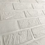 Placa 3D Autoadhesiva Cultural Stone Crema Revestimiento Lifewall 70x80 cm Pack x10