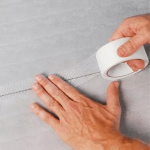 Cinta Tramada Autoadhesiva Vetromesh Rollo Blanco 5cm x 90m