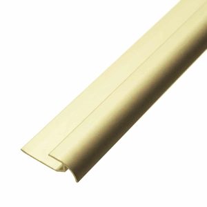 Nariz de Escalón para Piso Vinílico Aluminio Anodizado Oro Tira 2 m