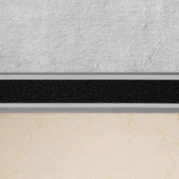 Plana Antideslizante 45 mm Aluminio Anodizado Bronce Tira 2 m
